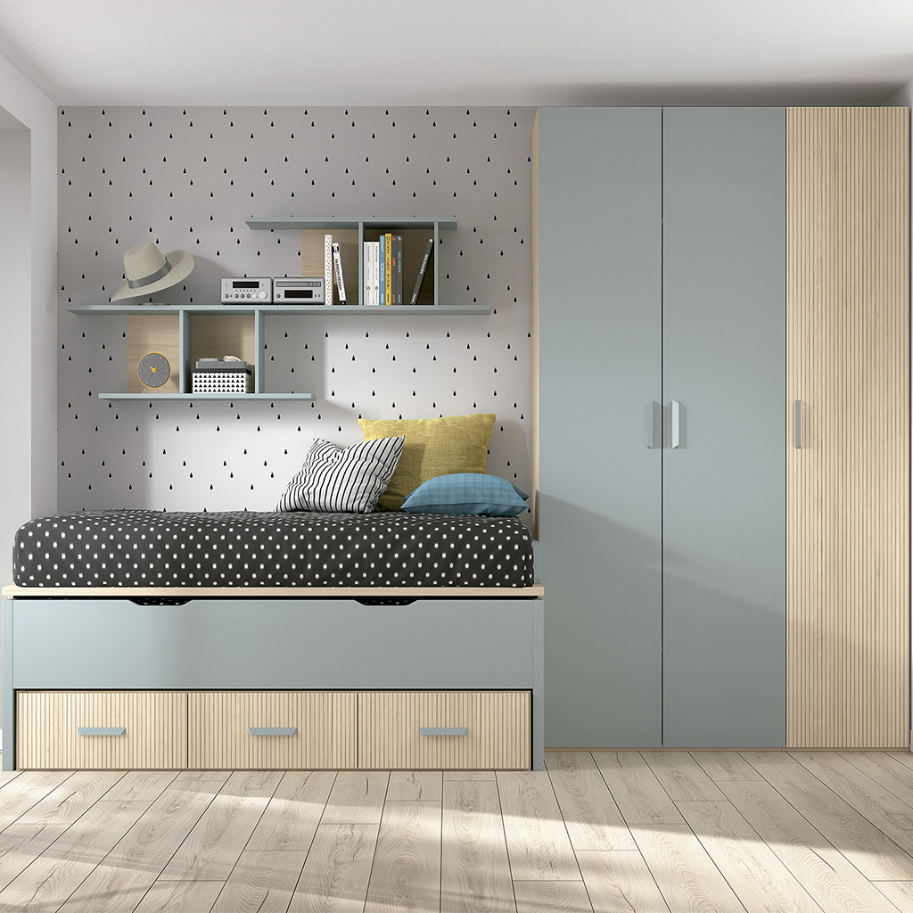 Dormitorio juvenil en Expomueble Salamanca